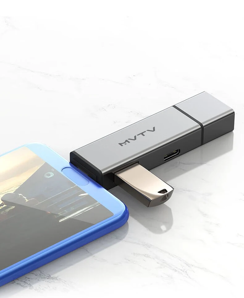 4-in-1 Kartenleser USB & USB-C zu SD MicroSD TF Thunderbolt 3 für PC Laptop Zubehör Smart Speicherkartenleser SD-Kartenadapter – Detail 3