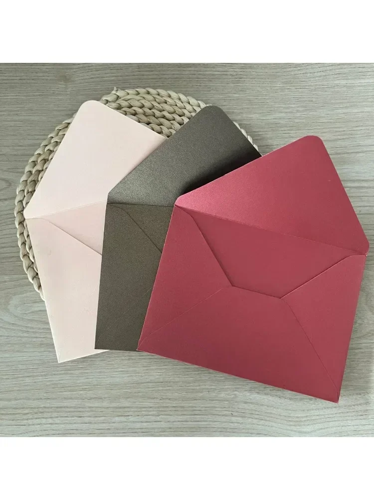 10pcs14x19cm Invitation High end Premium Solid Color Card Envelope