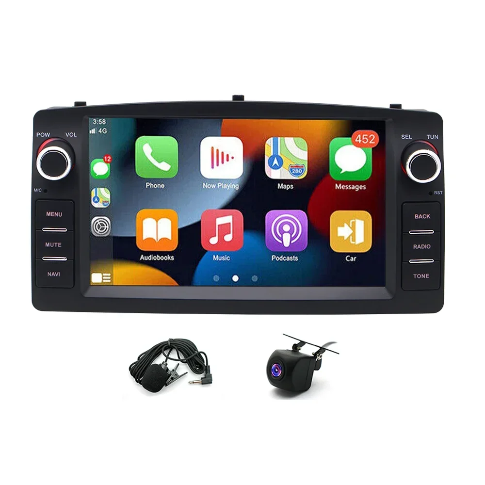 

For 2000-2006 Toyota Corolla Android 13 In-Car Navigation System 7-inch Featuring with CarPlay Android Auto Functionality 4+64G