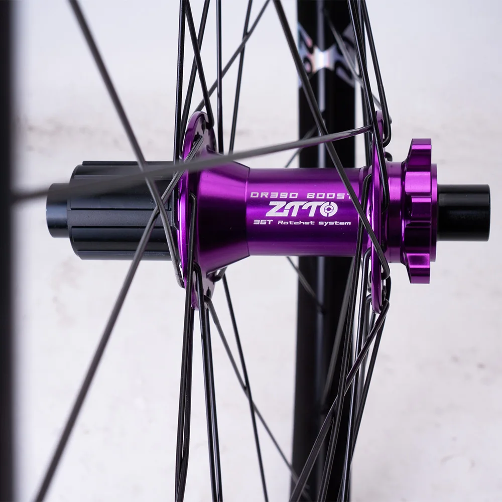 ZTTO MTB Star Ratchet عجلة دراجة بحافة بلا عجلات AM Enduro 29 49 Wide our boosthub booset Thru Axle ar QR Bicycle Wheelset