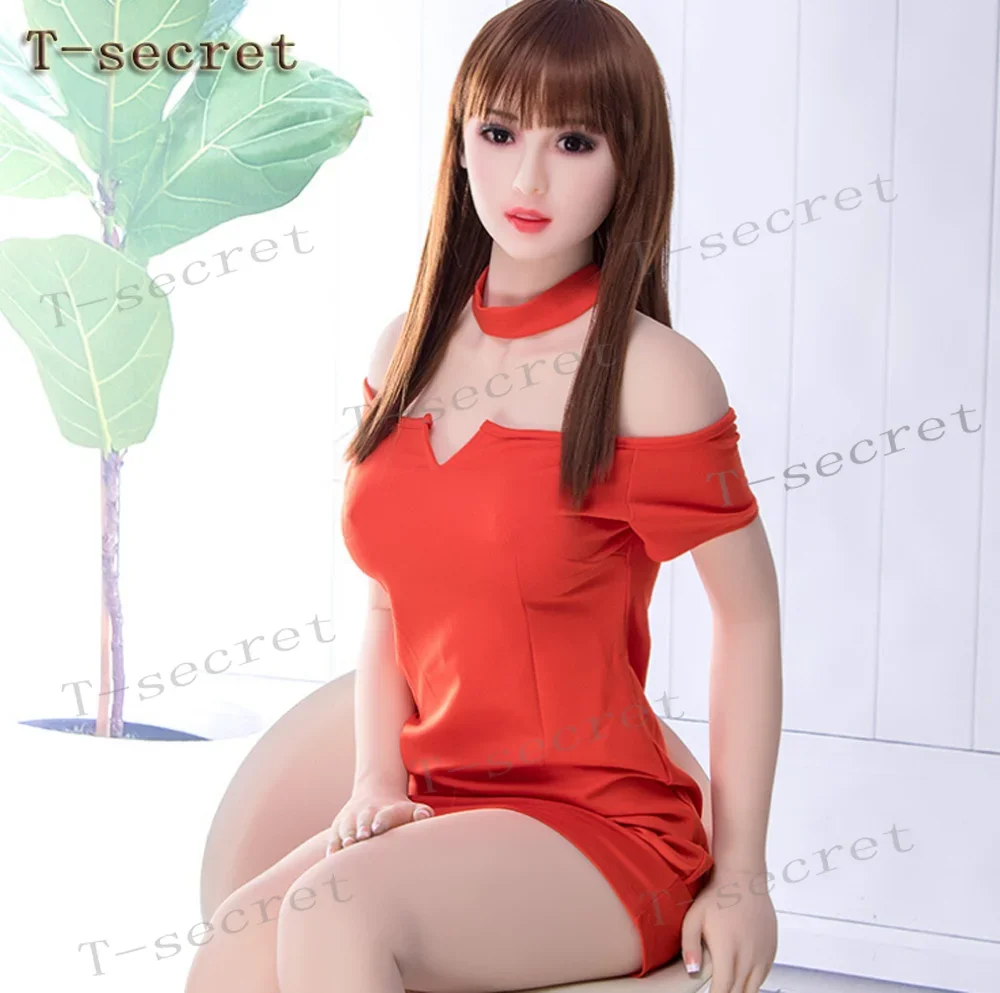 159cm Sex Doll Silicone Adult Toys for Men Love Doll Lifelike big ass  Oral Pussy Anus Vagina Implanted Hair Sexy Big Breast