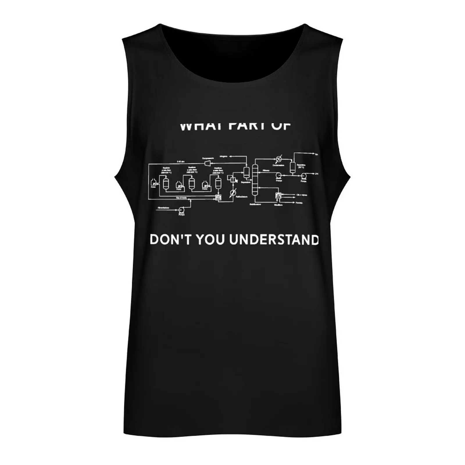 Funny Chemical Engineering T Shirt Tank Top gym clothing Men's t-shirts image 2