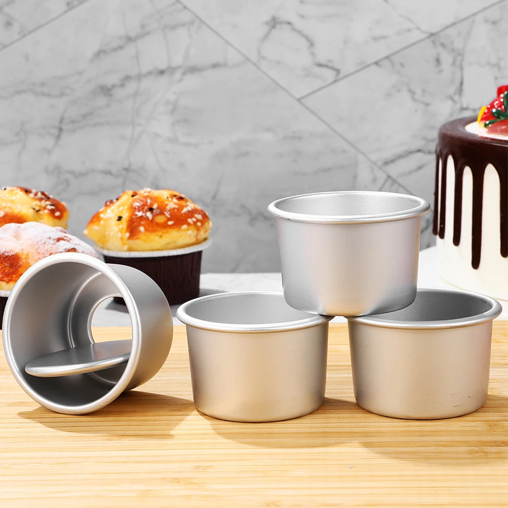 

6 Pcs Cake Mold Bake Tray Tin Collection Pans Thicken Aluminum Alloy Baking Tins