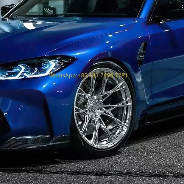 

Chrome Polished Forged Concave Wheels 18-24 Inch Rims Passenger Car Wheels for M2 F80 F90 M3 G20 G30 G80 M8 Rs6