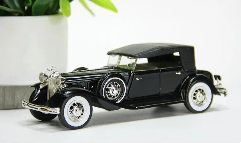 1/32 جديد نادر عتيق 1932 نموذج سيارة كلاسيكية أمريكية عرض الأثاث مجموعة ألعاب للأطفال