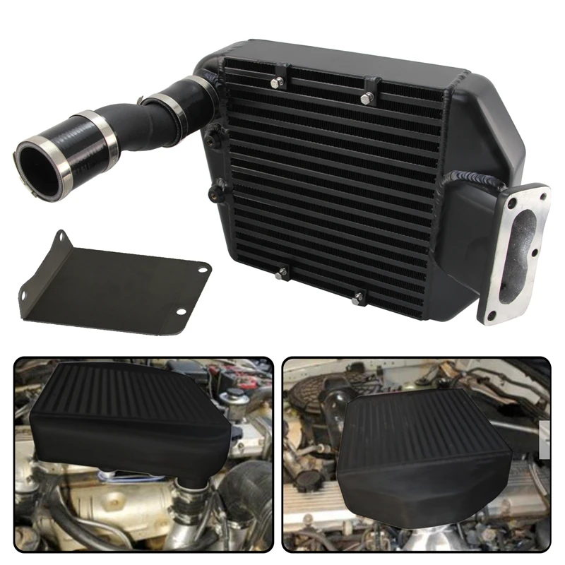 Top Mount New Intercooler Kit For Toyota Landcruiser 80/100 Series 1HD-T HDJ80 1hz/105 1HZ Engine 4.2L 6cyl Turbo Diesel