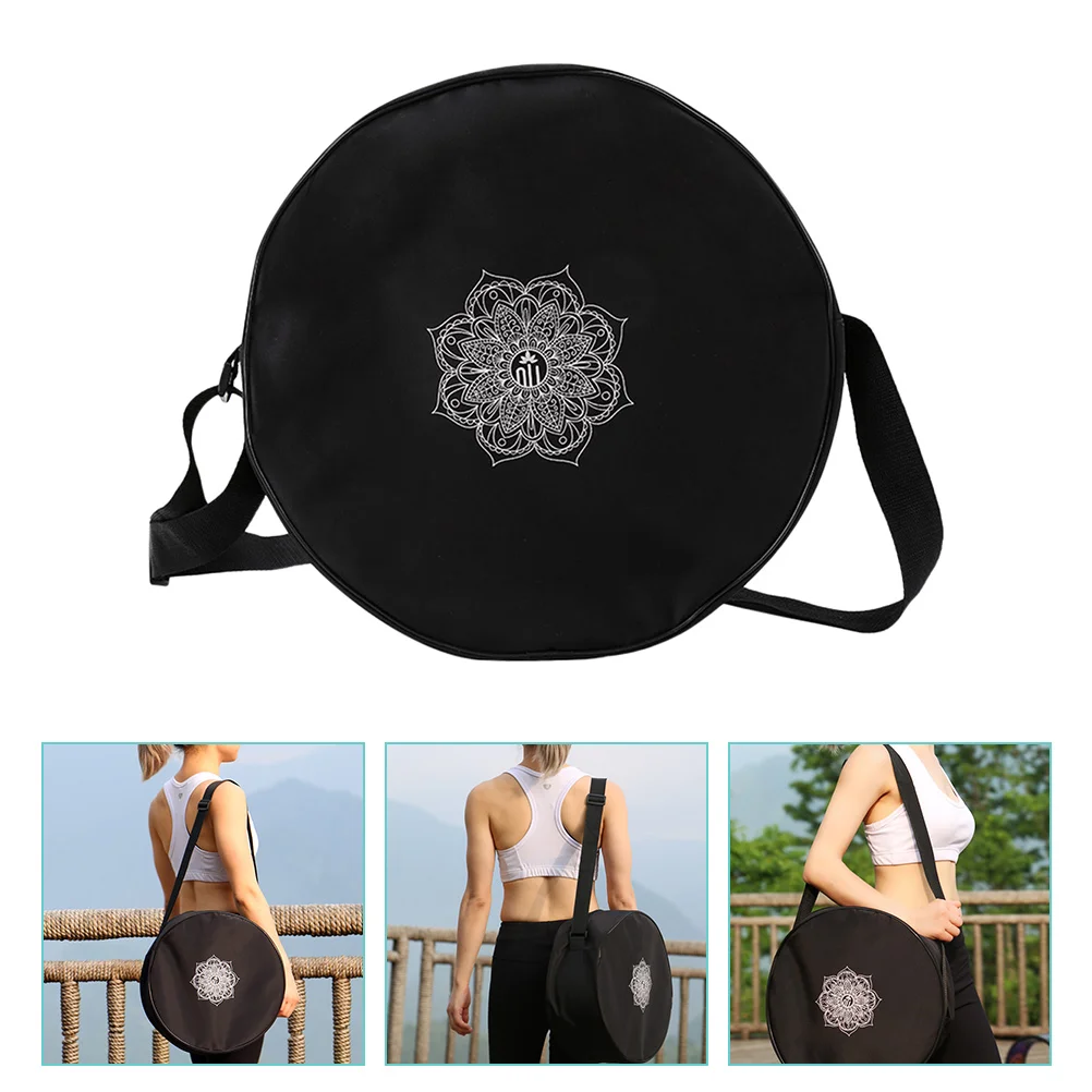 Tote Bag Yoga Wheel Fitness Handbags Back Storage Nylon Portable Travel Large Capacity Shoulder