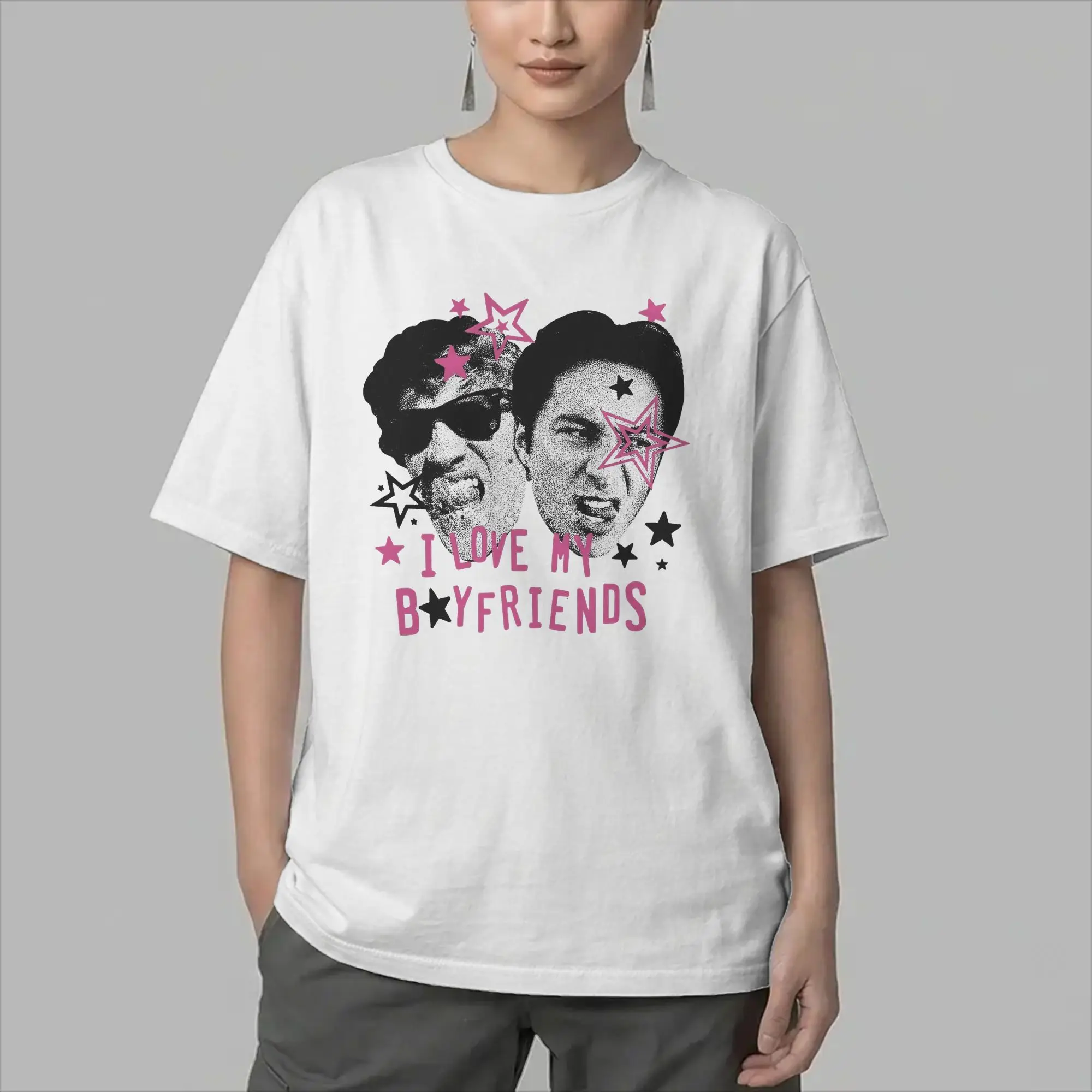 Connor Storrie And Hudson Williams Men T Shirts  Novelty Tee Shirt Short Sleeve O Neck T-Shirts Cotton Plus Size Clothing