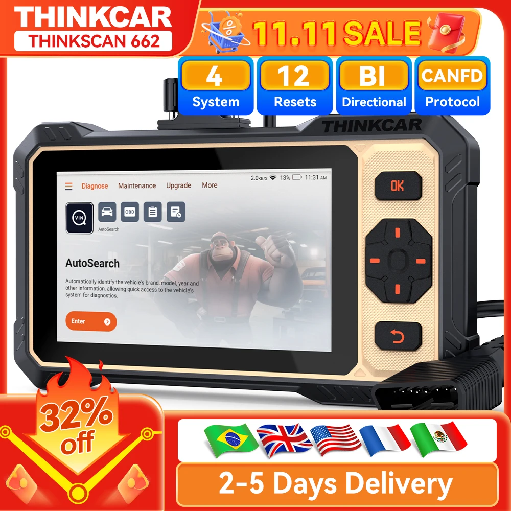 Valise de reprogrammation THINKCAR THINKSCAN 662 l’outil qui révolutionne la diagnostics automobile sur le terrain