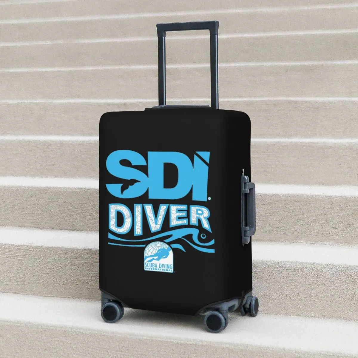 الغوص الدولي (SDI) غطاء حقيبة حماية مرونة رحلة الأمتعة حامي يغطي لمدة 18-32 بوصة