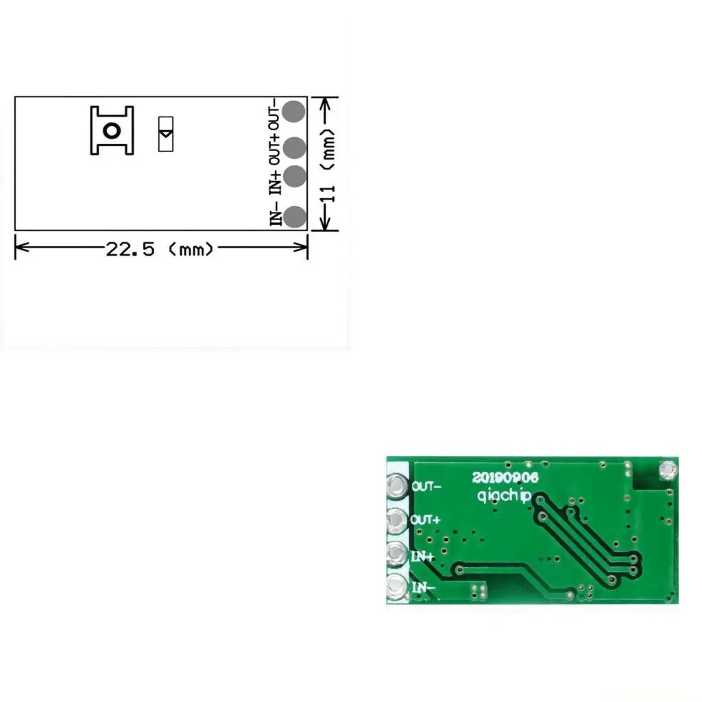 E56B RF Receiver Wireless Remote Control Switch Module 433 Mhz 1CH for Cabinet