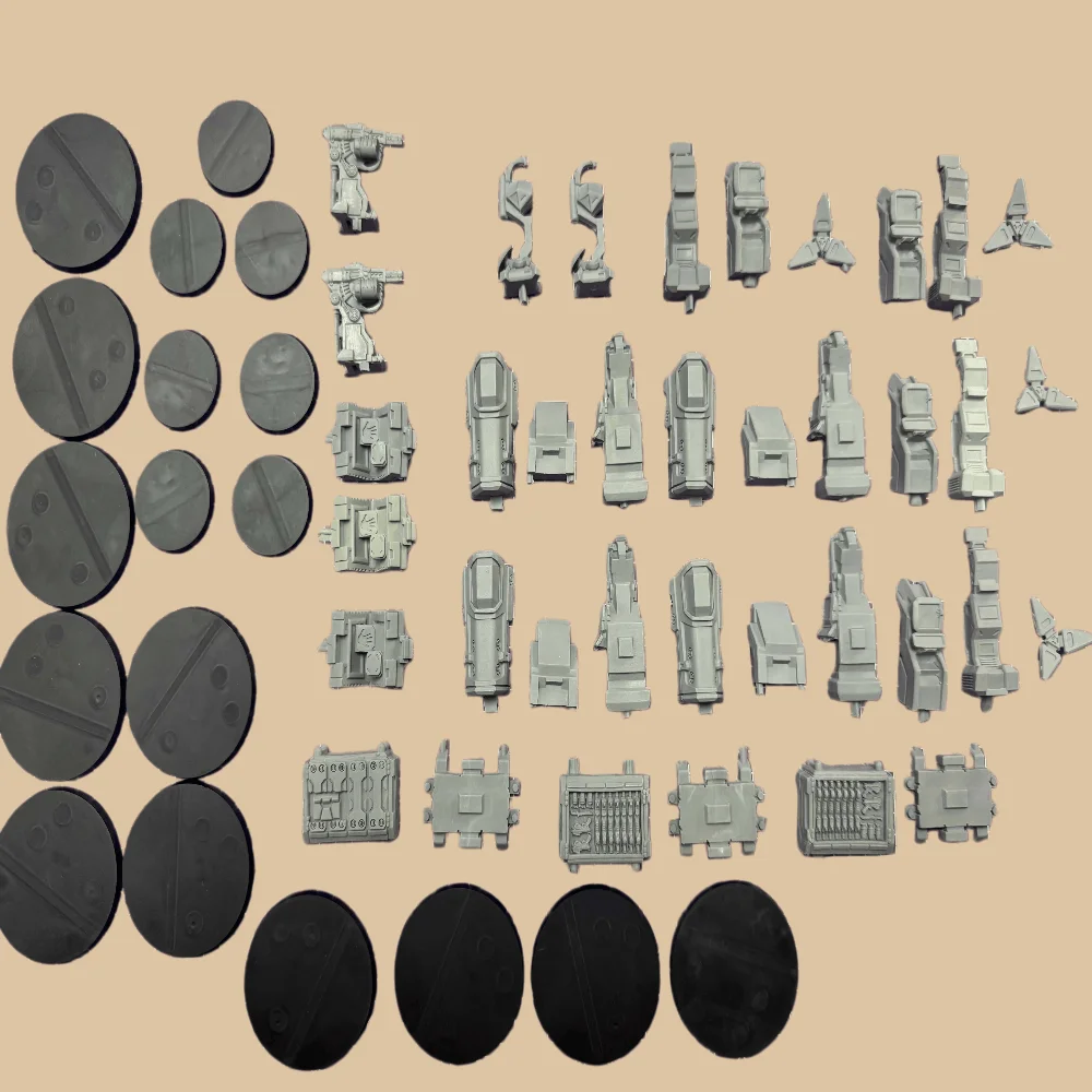 

Resin Large Kit Expansion ITS Objecitves Pack, Unpainted, Assembly Required, (including Base)
