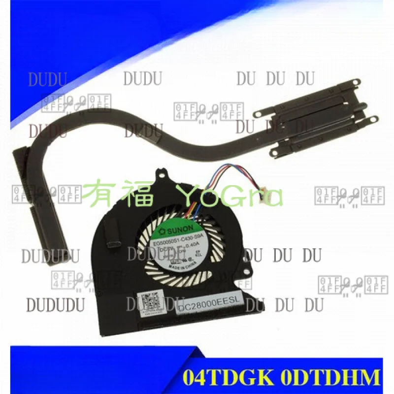 

ZZ 04TDGK DTDHM 0DTDHM для DELL Latitude E5250 Вентилятор процессора Радиатор 4-го поколения