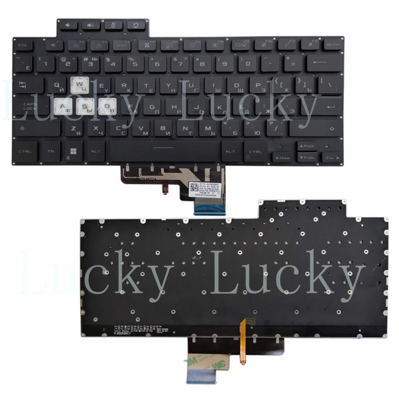 

f For ASUS TUF Air FX516 FX516P FX516PR FX516PM FA516 Backlit Keyboard Russian