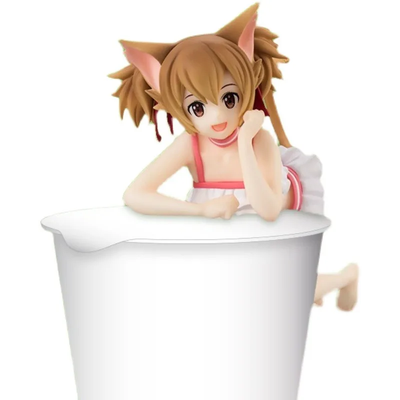 

Sword Art Online FuRyu Silica Ayano Keiko catgirl Original genuine PVC Action Anime Model Toys Figure Collection Doll Gift