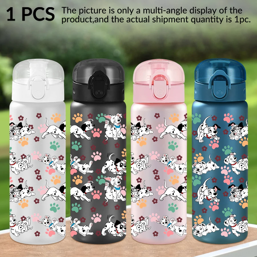 

1 шт., пластиковая бутылка для воды Disney с принтом лапы далматина, 26 унций, спортивная чашка для воды на открытом воздухе, подарок на день рождения/спинную школу
