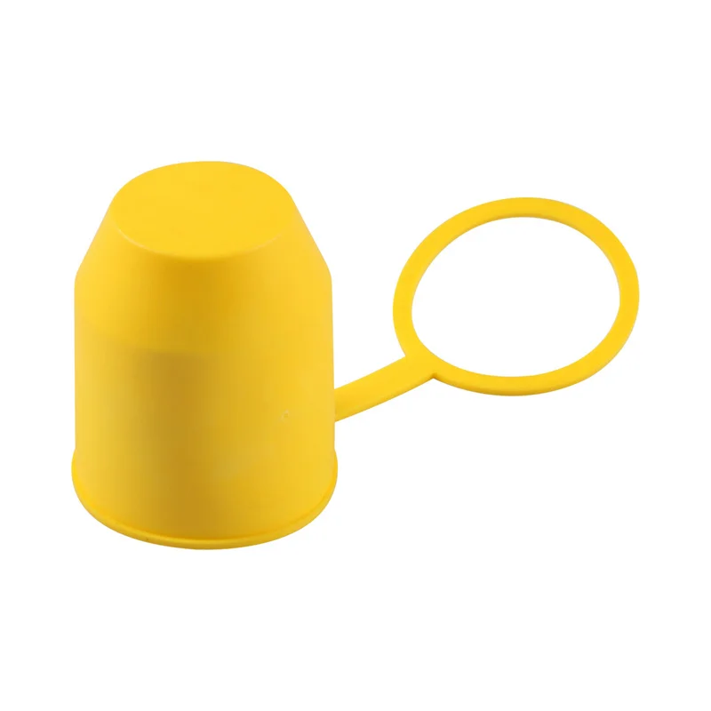 Tow Bar Ball Hitch Cover with Locking Ring Caravan Trailer Protection PVC Towing Hitch Tow Ball Cover Waterproof Car Accessories