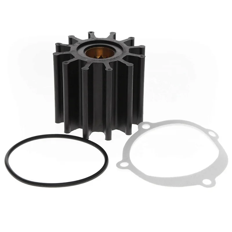 

-ABGQ Water Pump Impeller Repair Kit 09-812B-1 Engine Supplies Black Plastic For Johnson