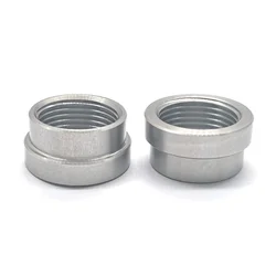 M20 x 1.5 Stainless Steel 304 Female Threaded Stepped Weld Bung Metric Mounting Boss Fitting