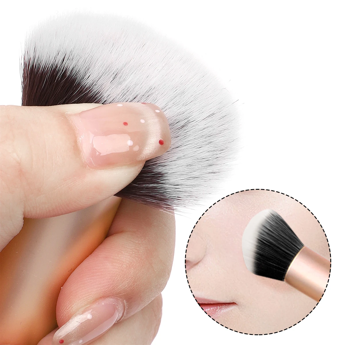 17-teiliges professionelles Make-up-Pinsel-Set für Damen, Make-up-Pinsel, Aufbewahrungstasche, Waschpinsel und andere Weihnachts- und Thanksgiving-Geschenke