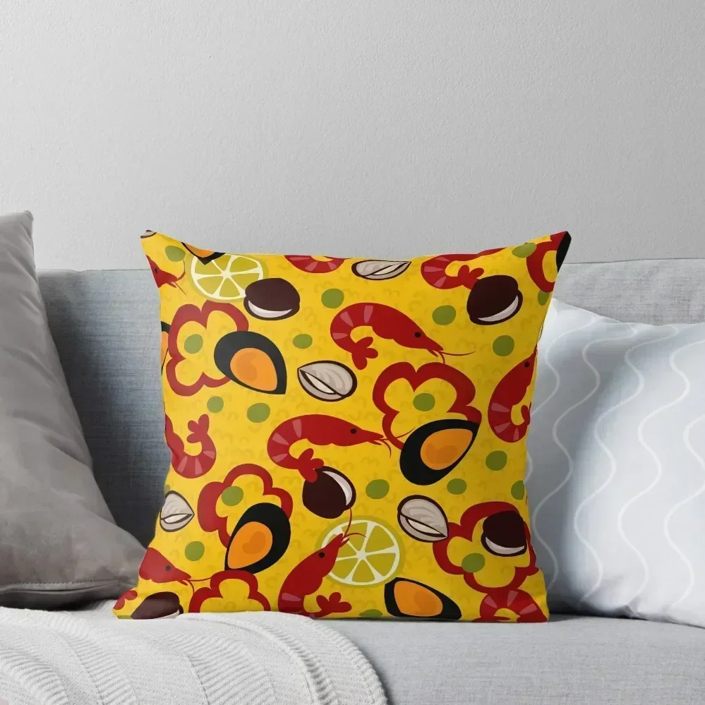 Paella Throw Pillow ornamental pillows for living room Throw Pillow pillow