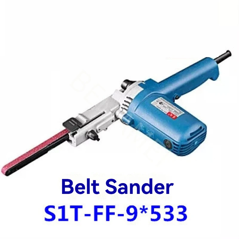 Sand Belt Machine, Sanding Machine, Small Polishing Machine, Polishing 550w, Adjustable Speed S1T-FF-9 * 533