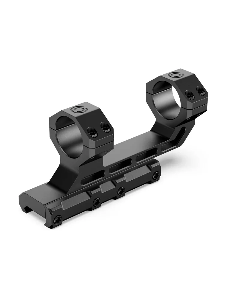 Supports de lunette à bras articulé CVLIFE, double anneau décalé, support de lunette monobloc, base Picatinny avec quatre pattes anti-recul améliorées, hauteur 1,57 pouces