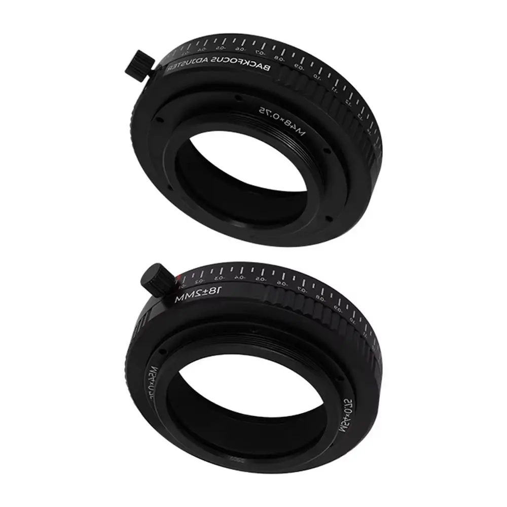 Askar M54 M48 Backfocus Adjuster 18mm ±2mm Precise Fine Tuning Deep Sky Astrophotography Accessory Telescope Camera Filter Wheel