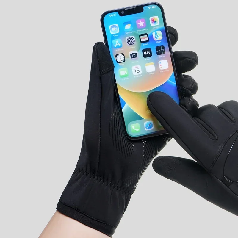 

Winter Warm Gloves for Men Women Extended Thickened Windproof and Waterproof Sports Touchscreen Hiking Skiing Cycling Gloves