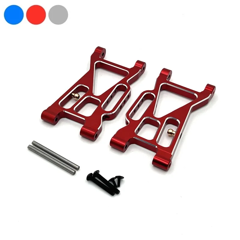 MJX 10208 brazo de suspensión inferior delantero de Metal, brazo oscilante 1/10 RC, actualización de piezas de coche, accesorios