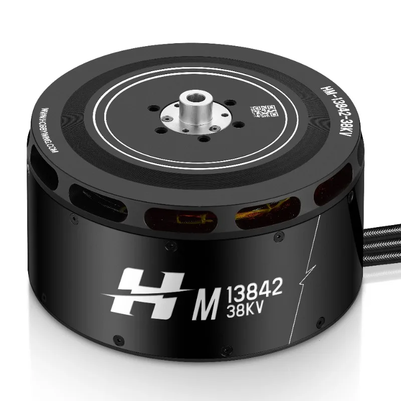 

For Hobbywing M-13842-HP 24S 108kg Max Thrust 38kv Big Brushless BLDC UAV Motor 100KG Heavyweight Drone Motor Accessory