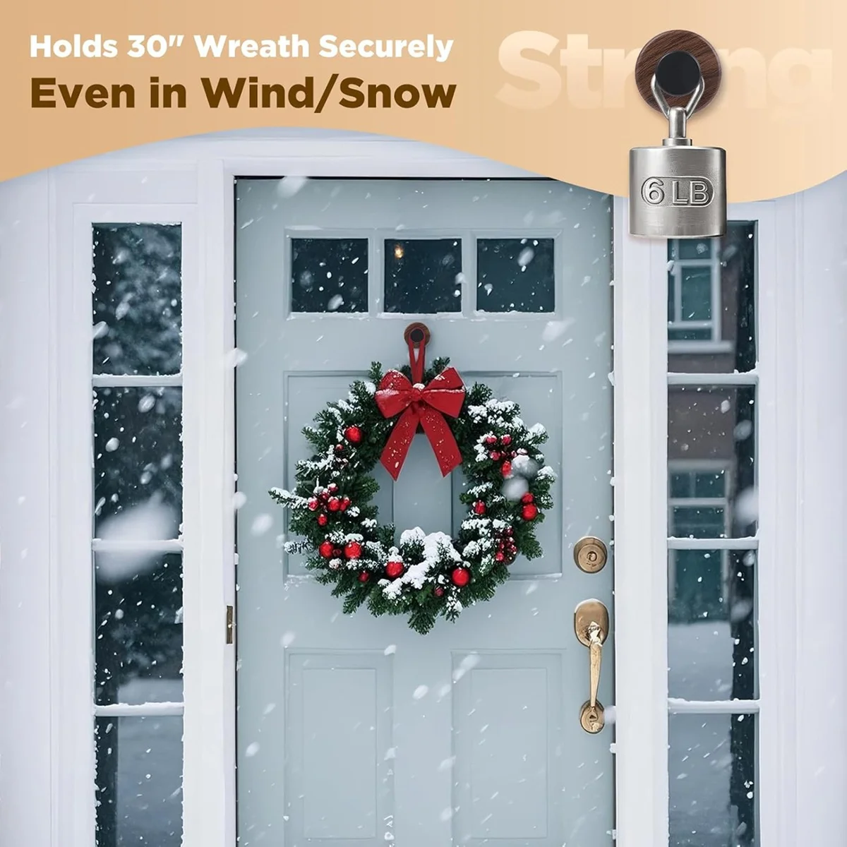 2025+ Suction Cup Hook Punch-Free Door Behind the Clothes Hook Bathroom Strong Load-Bearing Traceless Bathroom