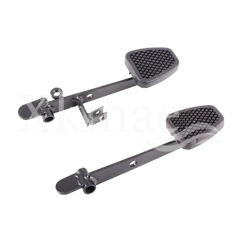 NEW Non-slip Foot Rest Throttle Brake Pedal Brake Accelerator Fuel for ATV Go Kart Quad Pit Dirt Bike UTV Buggy parts