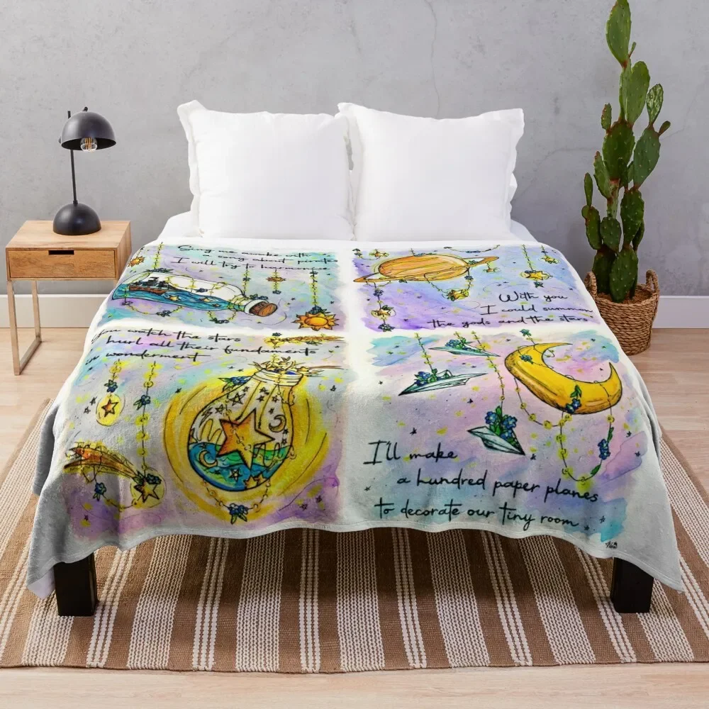 

Fairy Lights Series Inspired by The Amazing Devil Throw Blanket Travel Luxury For Sofa Thin Cute Blankets