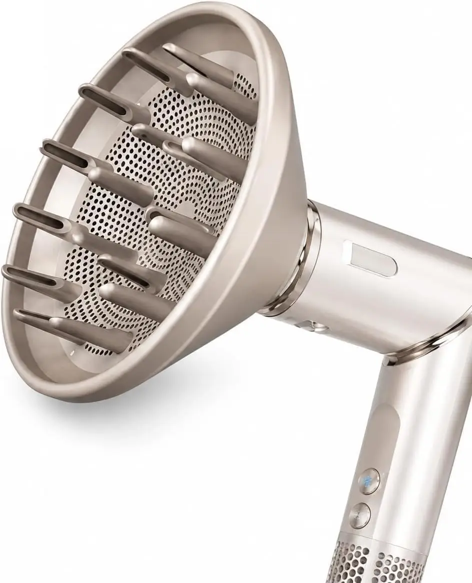 Upgraded Large 6-Inch Diffuser Attachment for Shark FlexStyle Hair Dryer Faster Drying Bigger Nozzle Hair Care Accessory