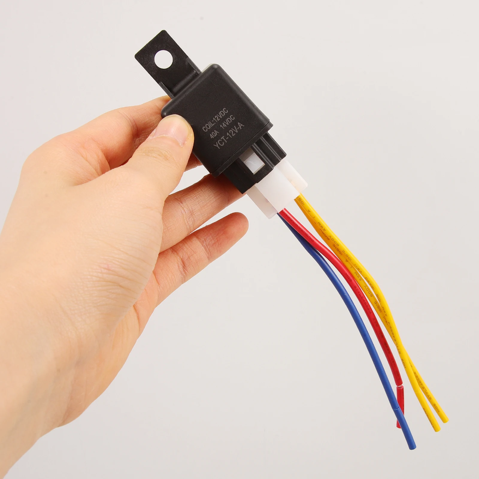 

Automotive Relay LED Flasher Replacement Small Plastic Relay For Automotive Compatible Car Truck Efficient Durability