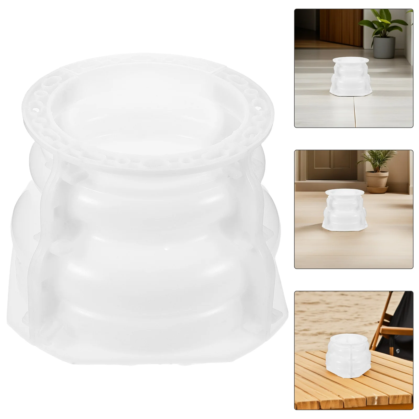 

Decorative Column Base Mold Smooth Surface Roman Style DIY Concrete Forms for Elegant Architectural Projects Custom Cement Molds