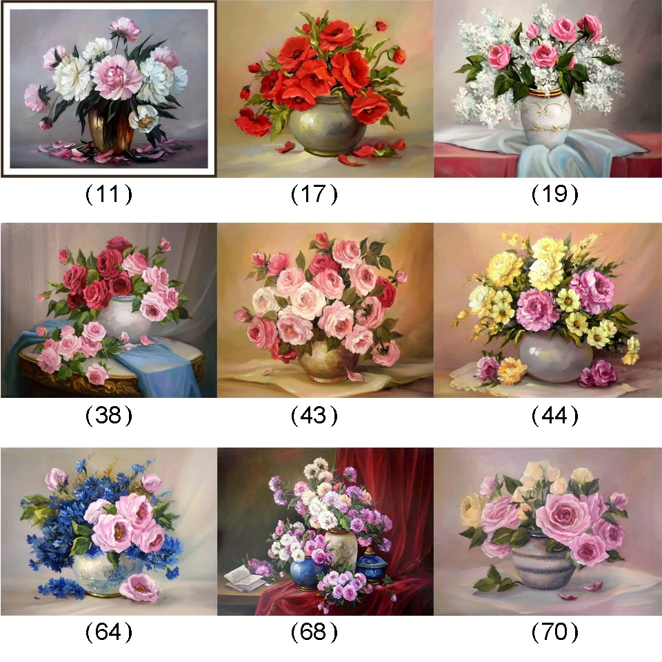 Diamond Embroidery Russia Flowers Rose 5D Diy Diamond Painting Full Mosaic Picture Pattern Cross Stitch Rhinestone Oil Painting