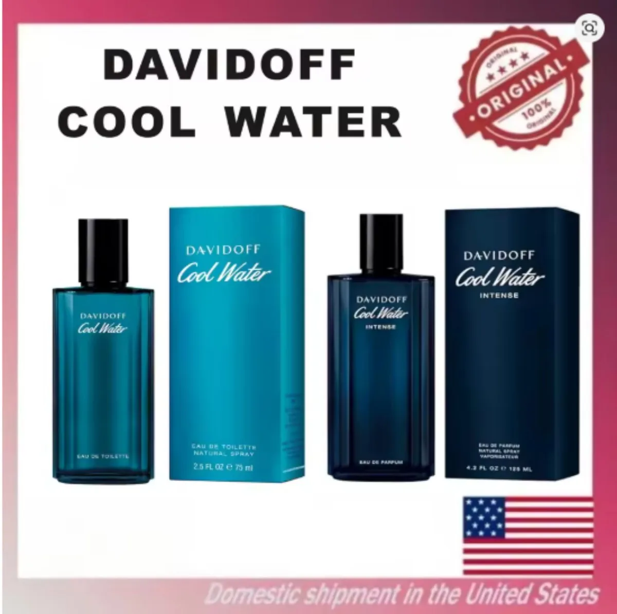 Davidoff Cool Water Eau de Toilette – Colonia Aromática para Hombres – perfumes para hombres, regalos para novio, perfumes árabes para