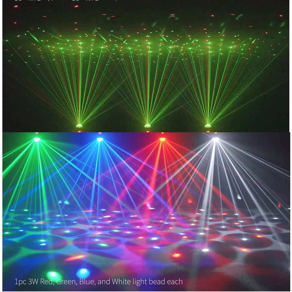 ステージライト パーティー Dj ディスコ ボール ビーム レーザー モバイル ヘッドライト リモコン Dmx512 Dj バー ナイトクラブ クリスマス 屋外 ステージ パフォーマンス ウェディング パーティー クラブ 装飾ライト パーティー、バー、誕生日、結婚式、フェスティバル、AC