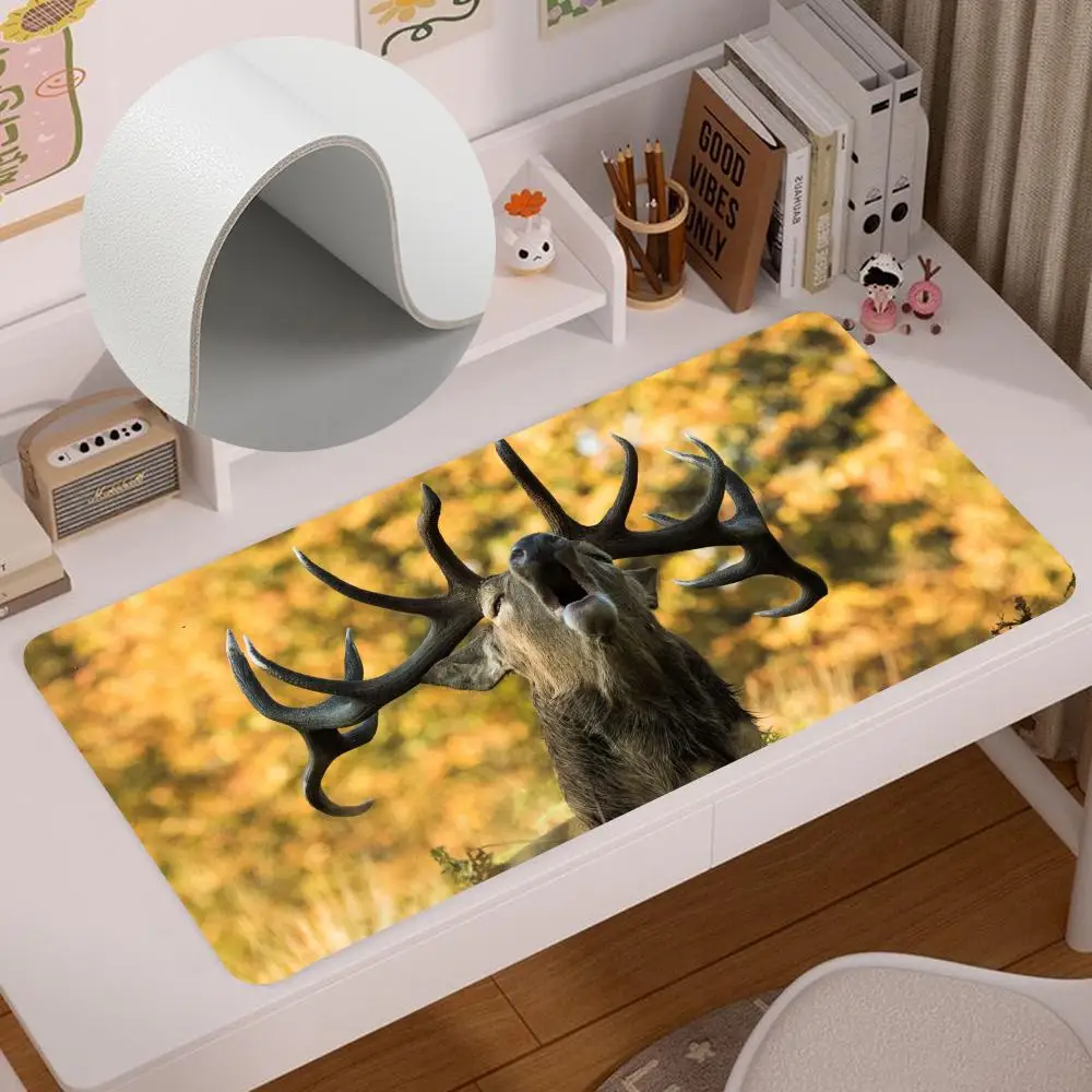 

Elk Mouse Pad Mouse Pad 800x400mm Computer PU Desk Mat Office video game Decoration Mouse Mat