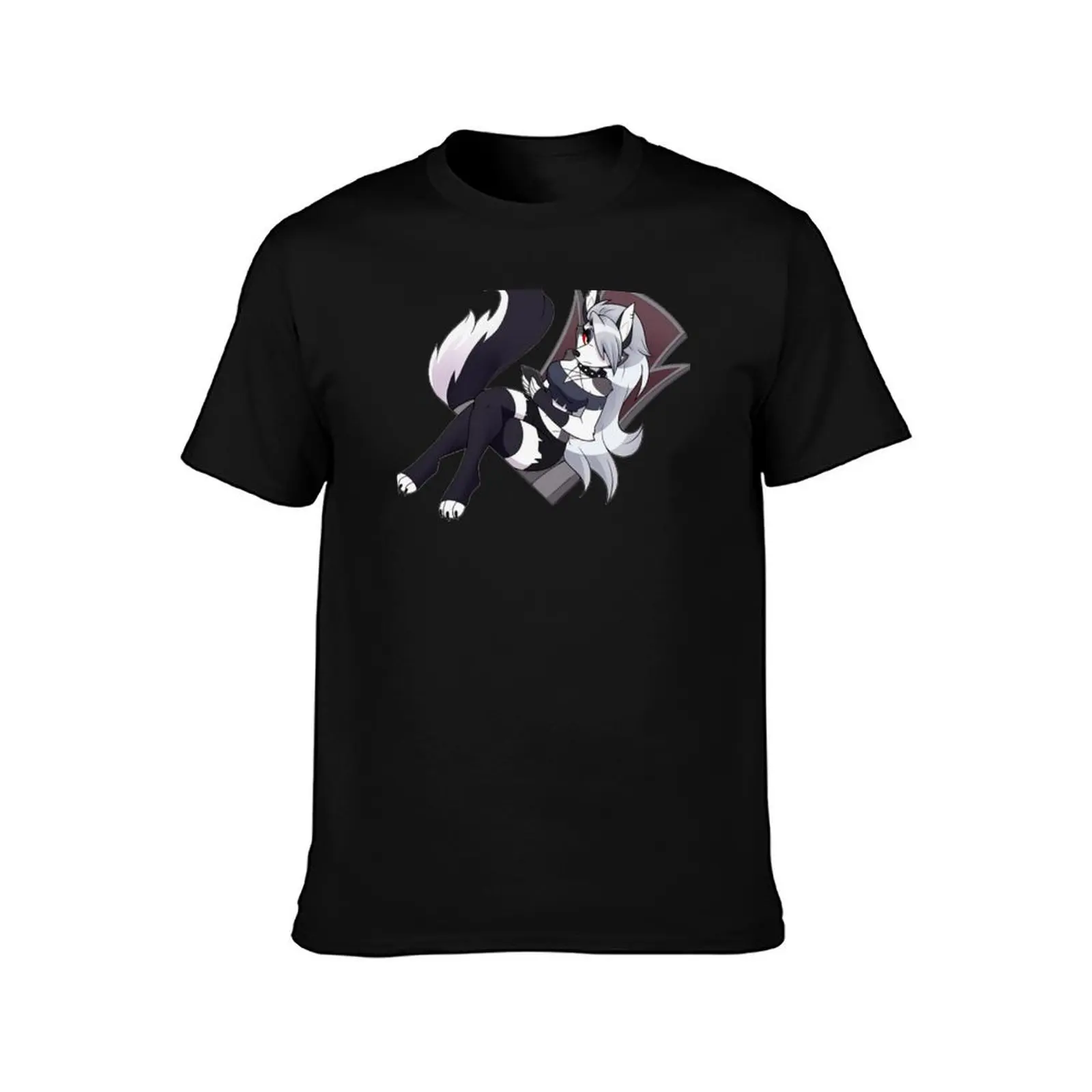 Helluva Boss Loona T-Shirt Standard Fit Solid Tee Shirt T-Shirt