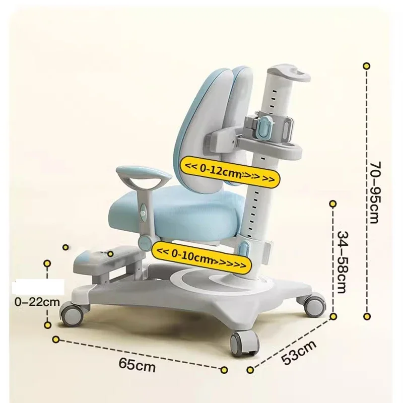 子供のための高さ調節可能なスツール,学校の家具,子供のためのデザイン,学習椅子,補助,回転,jgy