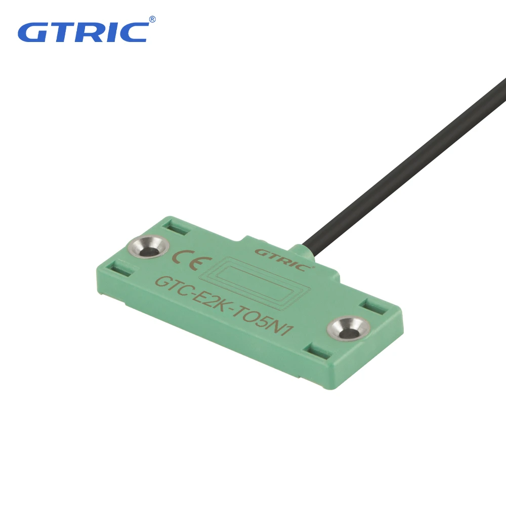 

GTRIC Capacitive Proximity Sensor Square Matrix Switch CBN5-F46-E0/1/2/3 12-24V DC 3-wire NPN PNP NO/NC Sensing Distance 5mm