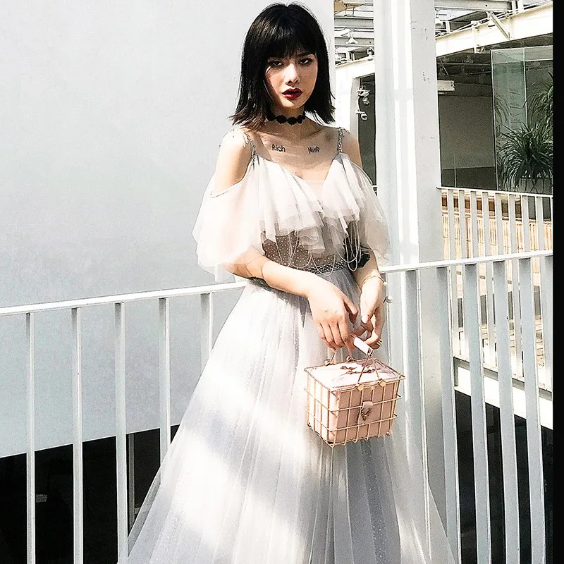 

Long ethereal birthday dance toasting dress from Banquet Heavy Industry