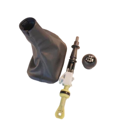 MT Car Gear Knob Shift Handle with Dust Cover Boot  for Opel Corsa C with Lever  5 Speed