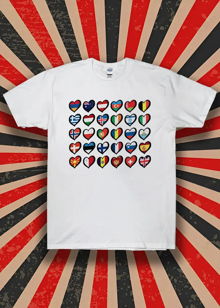 Muitas bandeira amor para homens roupas femininas camisetas de manga curta unissex verão