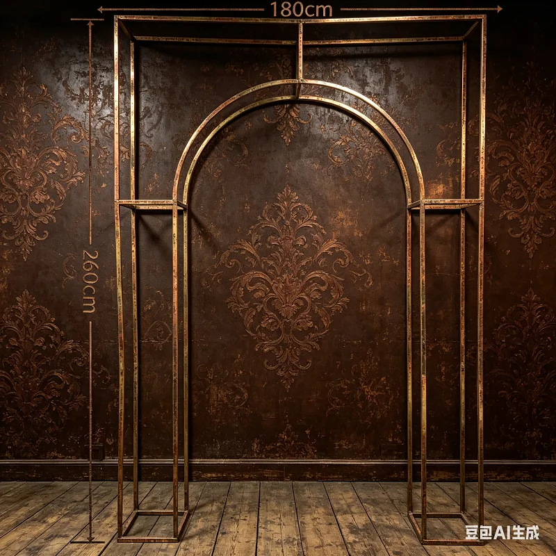 1/3개 골드 기하학 무늬 웨딩 파티 용품점 고급 야외 - Wedding Decor Supply Store 리뷰 및 가격