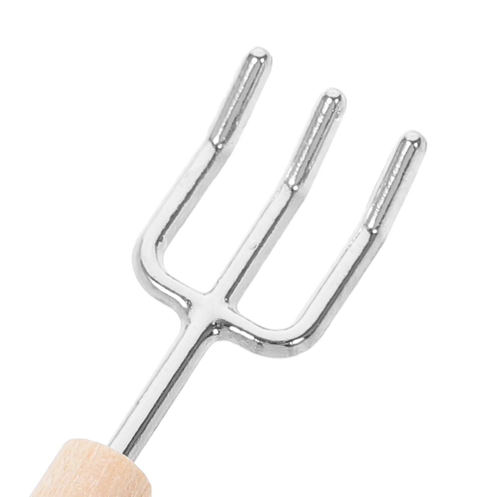 

1Set Miniature Gardening Tools Alloy Wear Resistant Mini Sand Rake Shovel Garden Decor for Kids Gardening Tool Toys