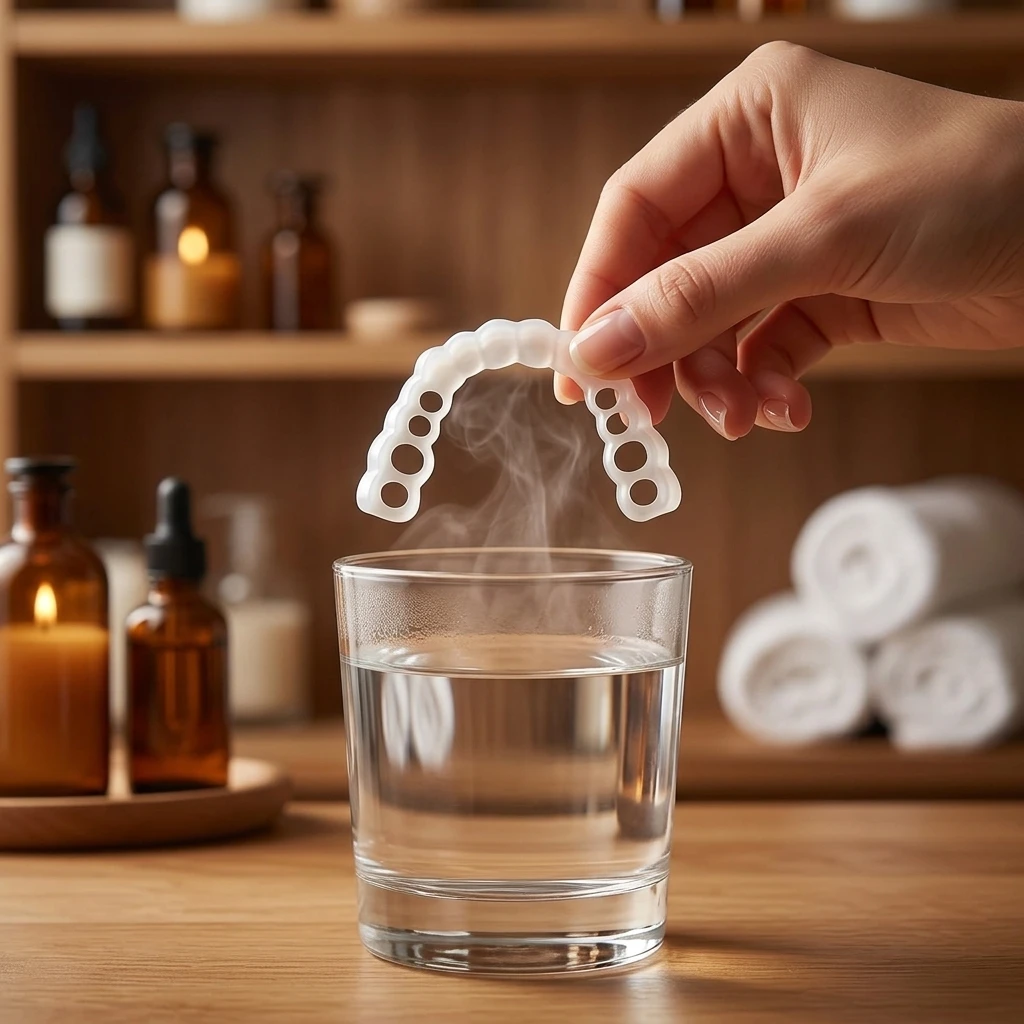 Teeth Whitening With Braces - Protesi Dentali Temporanee a Effetto Sbiancante,
